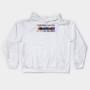 Crowded Table Kids Hoodie